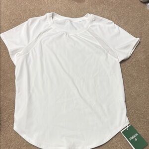 HALARA White Short Sleeve Tee